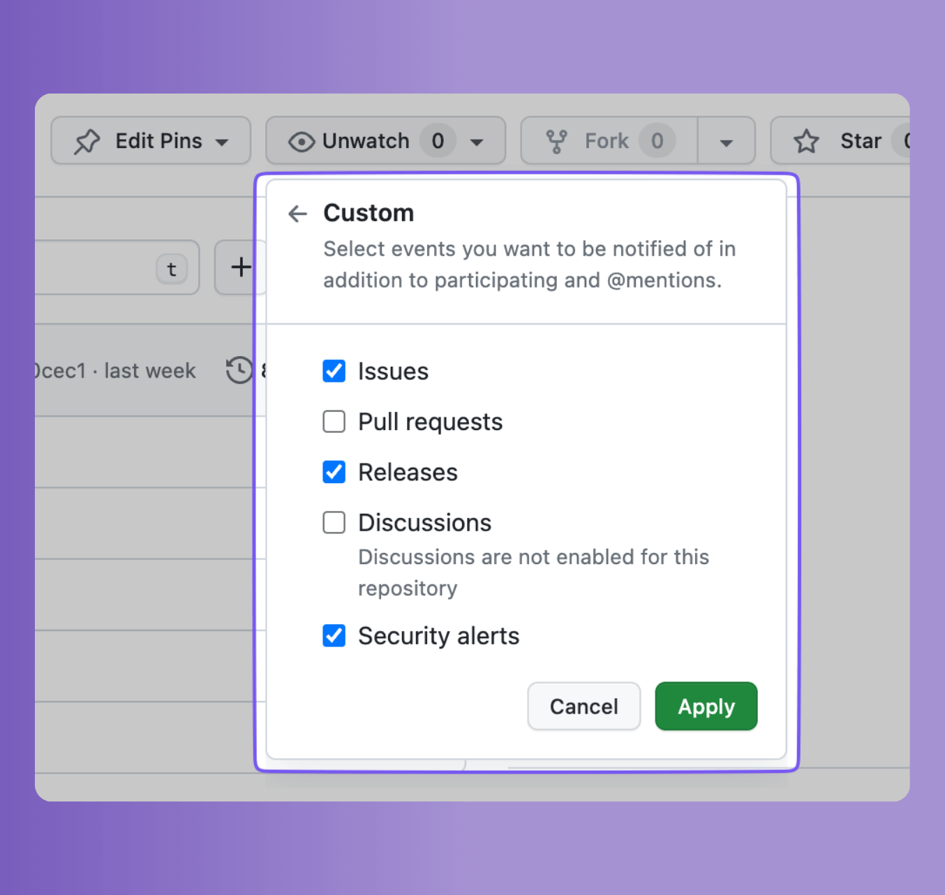 GitHub Custom